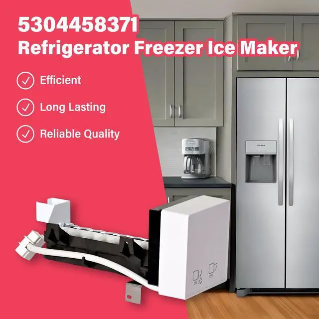 Alt view image 5 of 7 - 5304458371 Refrigerator Freezer Ice Maker Fits for Frigidaire Electrolux
