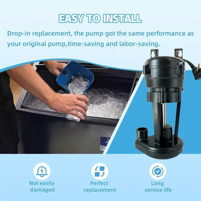 Alt view image 4 of 6 - 31613-S Water Pump Compatible with Uline Ice Machines Maker