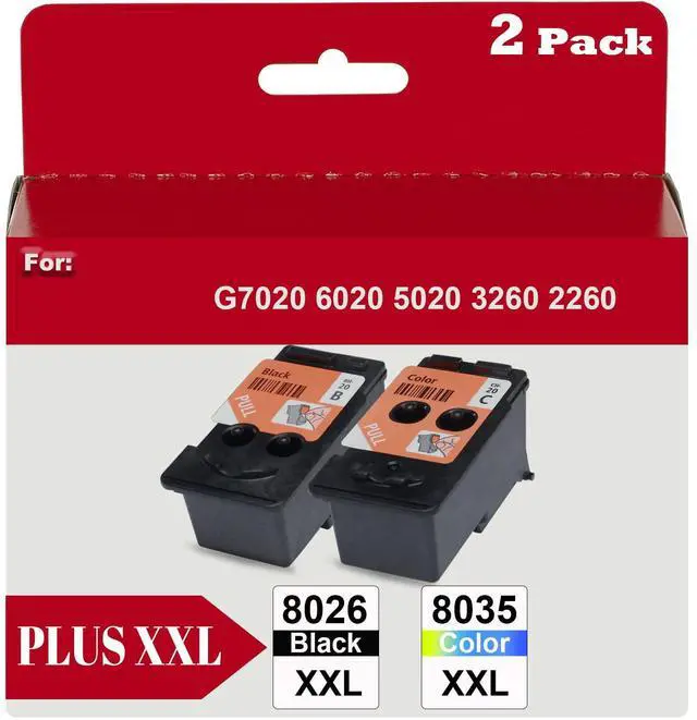 Main image of Replacement printhead use for G7020 G6020 G5020 G3260 G2260 G1220 G1230 G2270 G3262 G3270 G4270 MegaTank Printer 8026 8035XXL Plus Head Ink Cartridge Combo Set BH-20 CH-20 Print Head