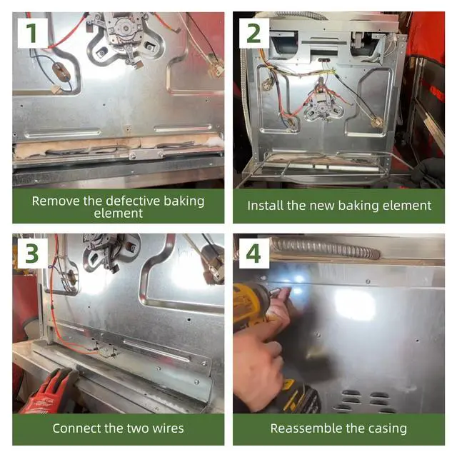 Alt view image 7 of 7 - 00791650 Oven Range Bake Element Compatible with Thermador part 00791650 Replacement 791650 4163328 AP5809152 PS9495682 EAP9495682