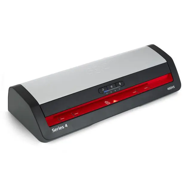 Alt view image 7 of 7 - Laminator Machine, 13" Wide Format 4-Roller Professional Pouch Laminator with Auto Reverse Anti-Jam (480HS)