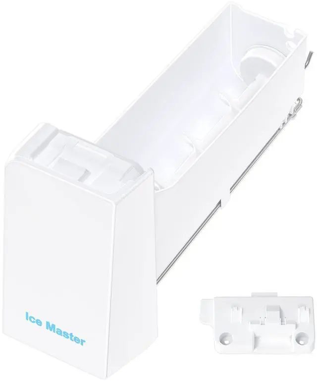 Main image of Upgraded DA97-14474A DA97-14474C Ice Bucket Compatible with Samsung Ice Bucket Replacement Samsung Ice Maker Tray Parts RF28HMEDBSR RF263BEAESR RF265BEAESR RF26J7500SR Refrigerator Ice Container Bin