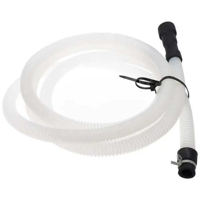 Alt view image 2 of 7 - W11572053 W10217945 Ice Maker Drain Hose Replaces W11766555