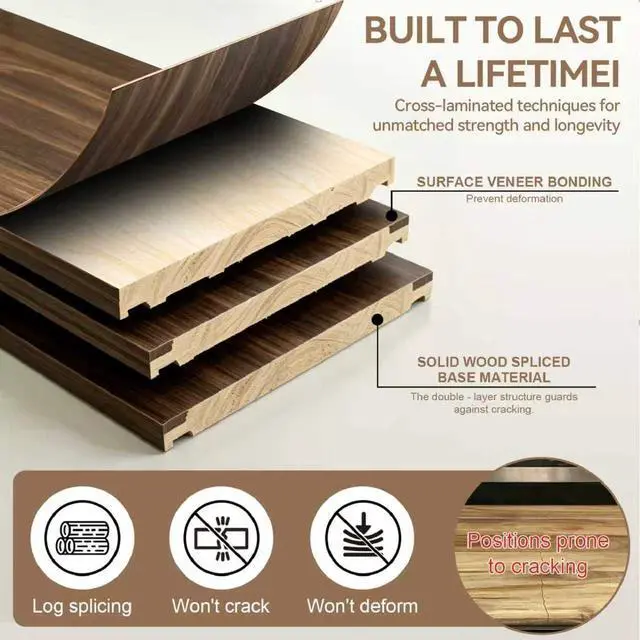 Alt view image 4 of 7 - Noodle Board Stove Cover w/Handles, for Gas & Electric Stoves | Expands counter space, multi-use sink cover & tray, farmhouse decor, anti-crack build, for home kitchens & RVs