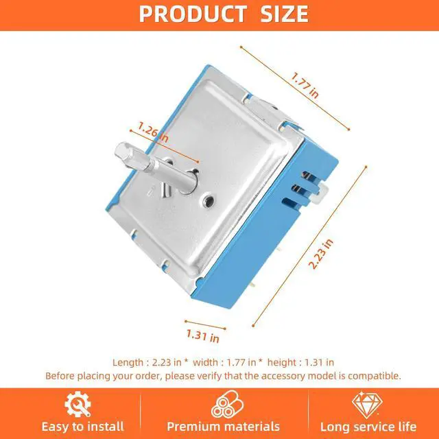 Alt view image 6 of 7 - NE58F9710WS NE59J7630SS NE59J7630SG Triple Burner Switch Fit for Samsung | Stove NE58K9850WG NE58K9850WS NE59J7630SB NE59J7651WS NE58H9950WS NE59J7850WG NE59J7630SW NE59J7650WS NE59J7750WS