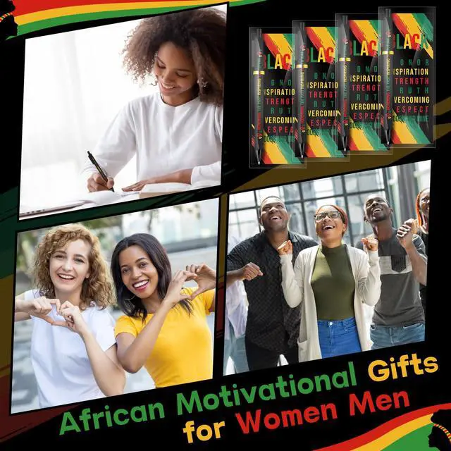 Alt view image 5 of 6 - 300 Sets Juneteenth Gifts Inspirational Ballpoint Pens and Bookmarks Bulk Black History Party Favors Decorations for African American Freedom Day