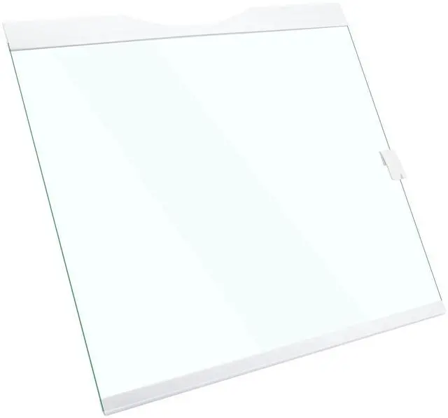 Main image of WR71X28078 Slideout Glass Shelf Compatible With GE GSE25GGPFCWW GSE23GGPFCWW etc. Refrigerator, WR71X28078 Refrigerator Fresh Food Upper Glass Shelf Replace PD00046712 AP6286538 PS12173061 EAP12173061