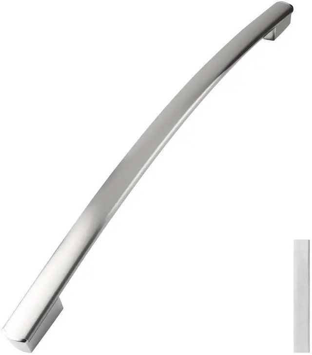 Main image of WR12X34310 Freezer Door Handle Replacement Compatible with GE Refrigerator, Stainless Steel Lower Freezer Drawer Handle, Replaces 4960021 AP6994366 PS16220203 EAP16220203, Fits GNE25J GFE24