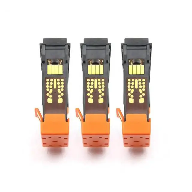 Alt view image 3 of 7 - 72 Printhead with New Updated Chips Compatible for HP Printers T610 T620 T770 T790 T1100 T1120 T1200 T1300 T2300 Printer 3 Packs (Gray/Photo Black, Cyan/Magenta, Matte Black/Yellow)