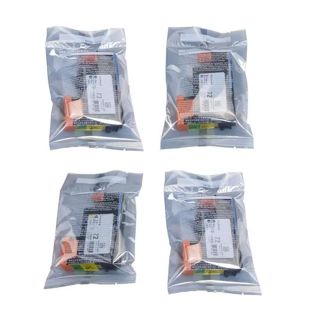 Alt view image 5 of 7 - 72 Printhead with New Updated Chips Compatible for HP Printers T610 T620 T770 T790 T1100 T1120 T1200 T1300 T2300 Printer 3 Packs (Gray/Photo Black, Cyan/Magenta, Matte Black/Yellow)