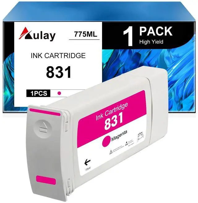 Main image of 831 Magenta Ink Cartridges Replacement for 831 Latex Ink Cartridges High Performance Work for Latex 310 54in. 330 64in. 360 64in. 370 64in. 570 64in. PrintersMagenta