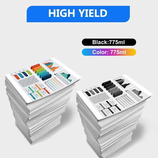 Alt view image 3 of 6 - 831 Magenta Ink Cartridges Replacement for 831 Latex Ink Cartridges High Performance Work for Latex 310 54in. 330 64in. 360 64in. 370 64in. 570 64in. PrintersMagenta