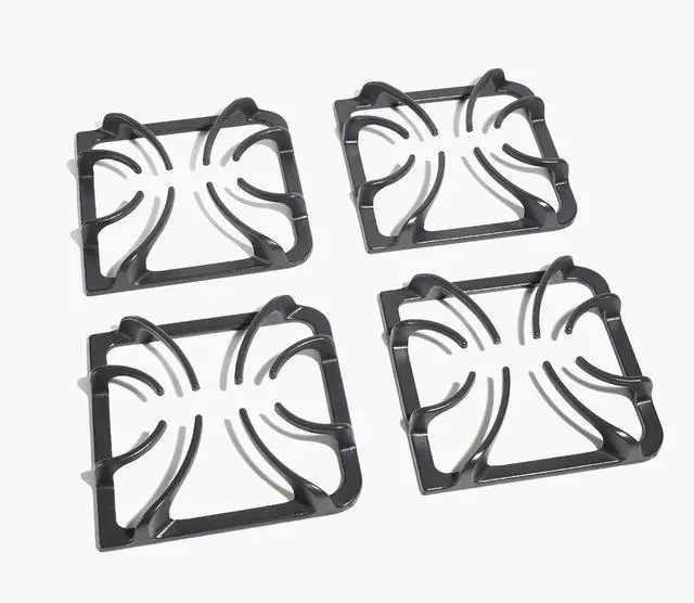 Main image of 4 Pack 316202405 Grate Replacement Parts for Frigidaire Kenmore Gas Stove Burner, Grates Range Parts, Gas Stove Accessories Cast Iron Pot Rack Cookware Sets