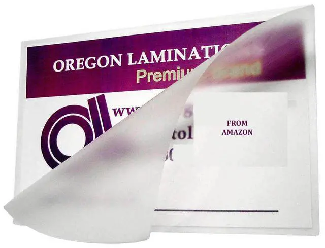 Main image of Thermal Laminating Pouches 11.5" x 17.5" x 10 mil | 292mm x 445mm x 250 microns thick, For up to 11.25" x 17.25" sheets, Pack of 50, Double Letter/Small Menu size, Clear Gloss