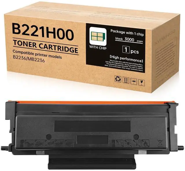 Main image of B/MB2236 High Yield 3K Toner Cartridge (B221H00), 1 Unit | Compatible with Lexmark B2236dw, MB2236adw, MB2236adwe, MB2236i Printers
