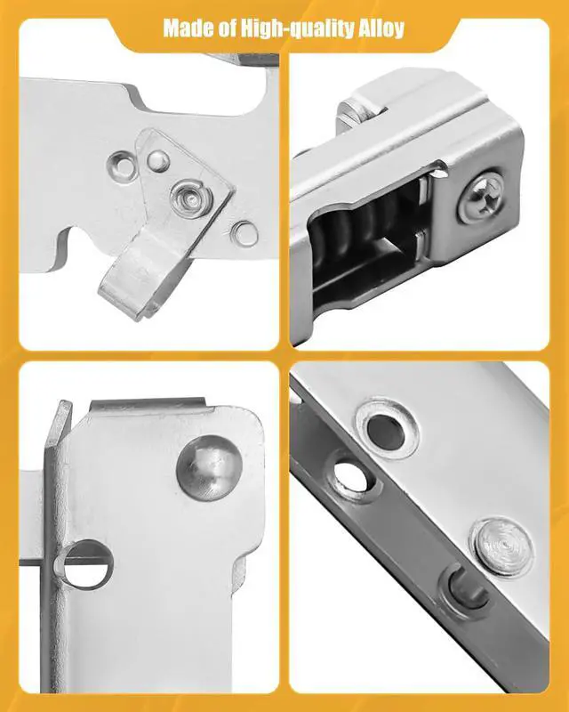 Alt view image 6 of 6 - 318024747 Oven Door Hinge Fits for Frigidaire Kenmore Sears Range, 2 Pack | Upgraded Stainless Steel Hinge Replaces 318328010 318024715, Oven Replacement Hardware