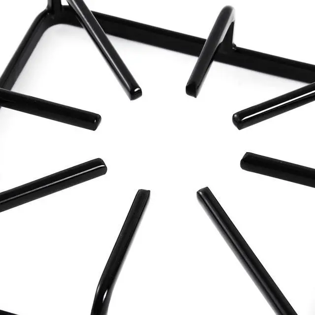 Alt view image 7 of 7 - WB31K10016 WB31K10015 Grate Replacement Parts For GE Burner Grate Kenmore Hotpoint Stove Parts General Electric Gas Range Parts Stove Surface Top Grate Metal Steel Rack 4 Pieces