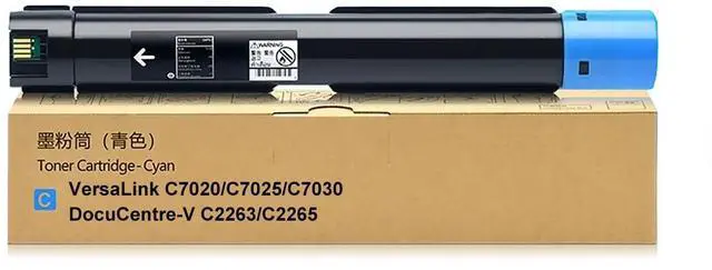 Main image of Remanufactured OEM VersaLink C7020/C7025/C7030 High Capacity Toner Cartridge Cyan (9,800 Pages) - 106R03744 Toner Replacement for Xerox VersaLink C7020 C7025 C7030 Printer (Cx1 Pack)