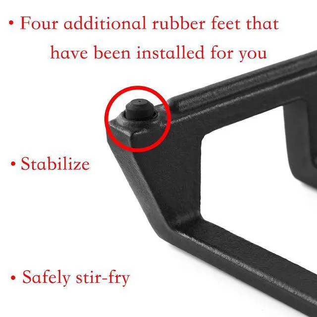 Alt view image 3 of 7 - DG94-00938A DG94-00469A Cast Iron Assy Grate Center Replacement for Samsung Stove Parts NX58H9500WS NX58H5600SS NX58R5601SS NX58J5600SG NX58F5500SS NX58F5500SB and More Samsung Gas Range Oven Parts
