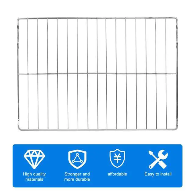 Alt view image 4 of 7 - WB48T10063 Oven Rack Replacement 24x17 Inch Compatible with GE Hotpoint Oven Stove AP4538468, 1550790, AH2577619, EA2577619, PS2577619 2 Pack