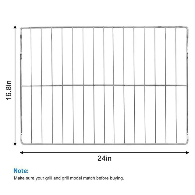 Alt view image 2 of 7 - WB48T10063 Oven Rack Replacement 24x17 Inch Compatible with GE Hotpoint Oven Stove AP4538468, 1550790, AH2577619, EA2577619, PS2577619 2 Pack