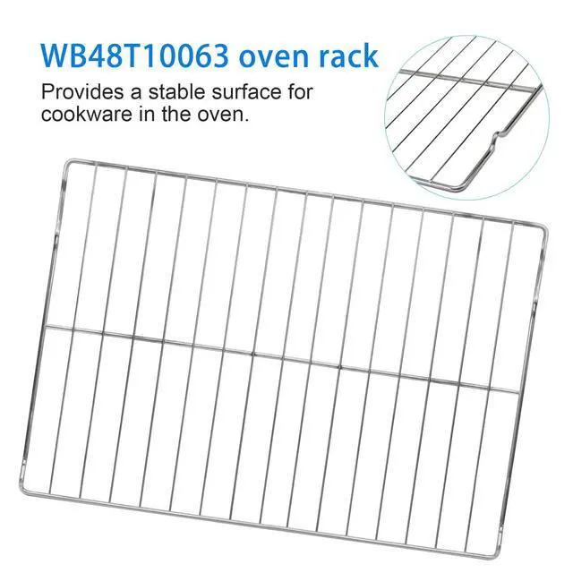 Alt view image 3 of 7 - WB48T10063 Oven Rack Replacement 24x17 Inch Compatible with GE Hotpoint Oven Stove AP4538468, 1550790, AH2577619, EA2577619, PS2577619 2 Pack