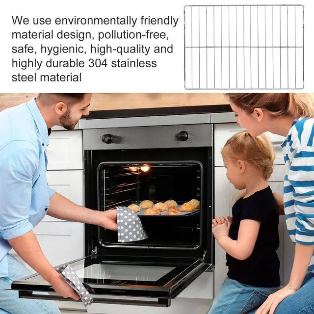 Alt view image 5 of 7 - WB48T10063 Oven Rack Replacement 24x17 Inch Compatible with GE Hotpoint Oven Stove AP4538468, 1550790, AH2577619, EA2577619, PS2577619 2 Pack
