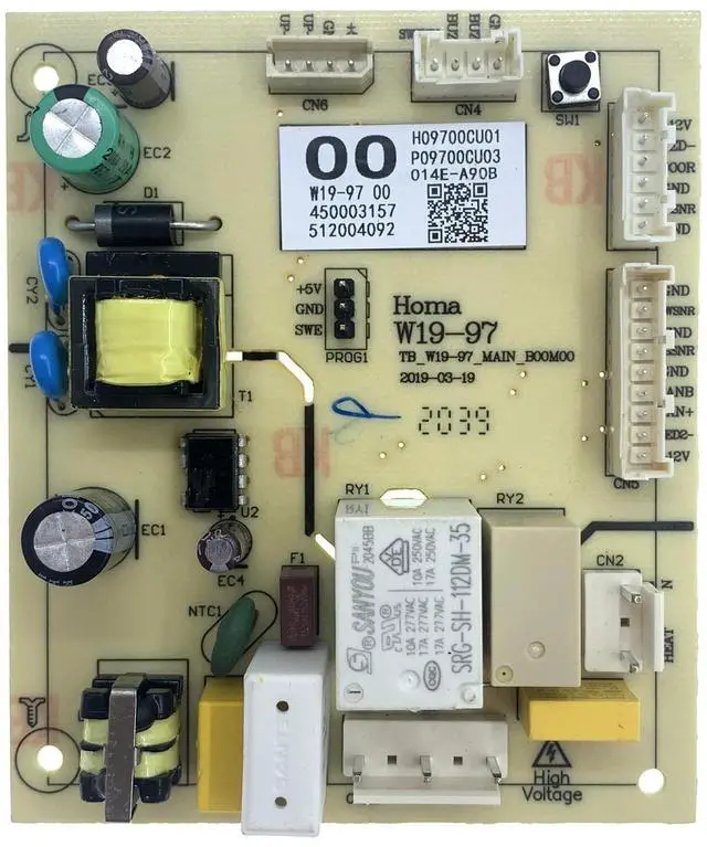 Main image of 5304521525 Control Board for Frigidaire Freezer W19-97 00