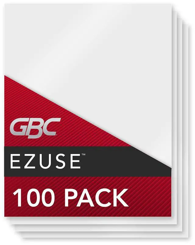Main image of Laminating Sheets, Thermal Laminating Pouches, Letter Size, 3 Mil, EZUse, 100 Pack (3745003)