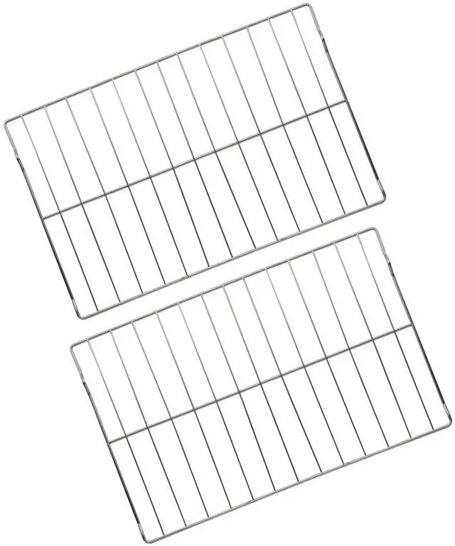 Main image of W10256908 Oven Rack 23.92 x 15.7'' Replace AP4411894, 3195710, W10138079, W10179196, Oven Racks Replacement Compatible with Whirlpool Range Oven Stove Jenn-Air Range Stove 304 Stainless Steel (2 Pack)