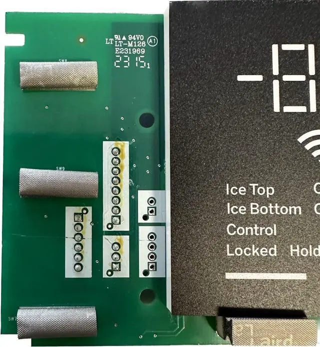 Alt view image 4 of 4 - WR55X41025 Dispenser Board Compatible With GE Refrigerators WR55X26258, WR55X24388, WR55X23724