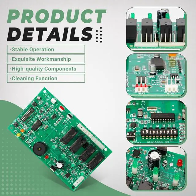 Alt view image 2 of 6 - 2A1410-01 2A1410-02 Ice Maker Control Board, Fit for Hoshizaki Ice Maker Machine Control Board, Compatible with Ice Machine KM250 KM450 KM500 KM500MAFE KM630 KM1200 KM1300, etc