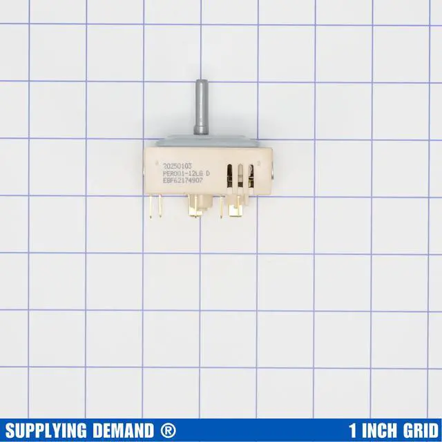 Alt view image 2 of 7 - EBF62174907 Range Surface Element Infinite Control Switch - Replaces EBF62174902, EBF62174904
