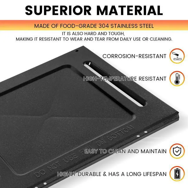 Alt view image 4 of 7 - 316400603 Oven Bottom Panel Fit for Frigidaire/Kenmore/Electrolux/Crosley Gas Ranges and Stoves, Replace Part Number AP3768877, 1056058, 316400604, 7316400604