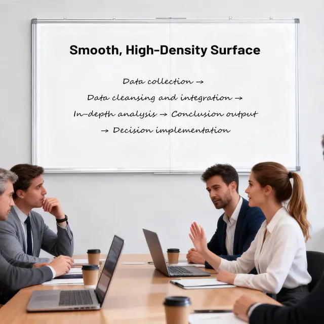 Alt view image 6 of 6 - Magnetic Dry Erase White Board - Large Foldable Portable 60" x 36" Double Sided Whiteboard Silver Aluminum Frame Marker Board, Hanging Wall Mounted for Office Home School