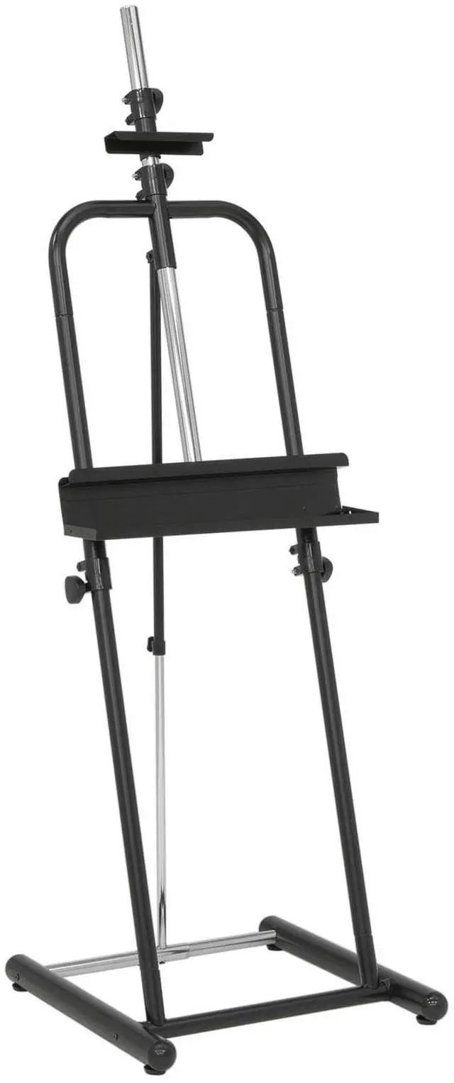 Main image of Deluxe Easel - Black 22.5" W x 23" D x 87.75" H