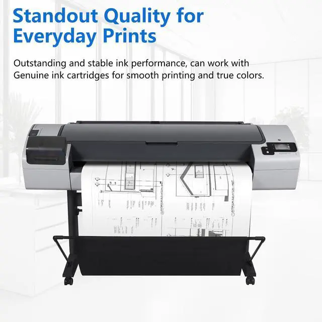 Alt view image 6 of 7 - 72 Ink Cartridges Replacement for HP 72 Compatible with HP Designjet T795, T790, Designjet T1300, T2300, Designjet T1200,T1110,T1120, Designjet T610,T770, C9403A C9370A C9371A C9372A C9373A C9374A