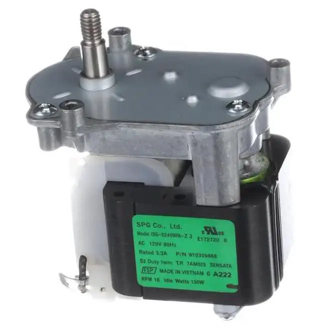 Alt view image 2 of 5 - WPW10309868 Ice Auger Motor Compatible With Whirlpool Refrigerators W11310391, W10309868, W10884561, W11671282