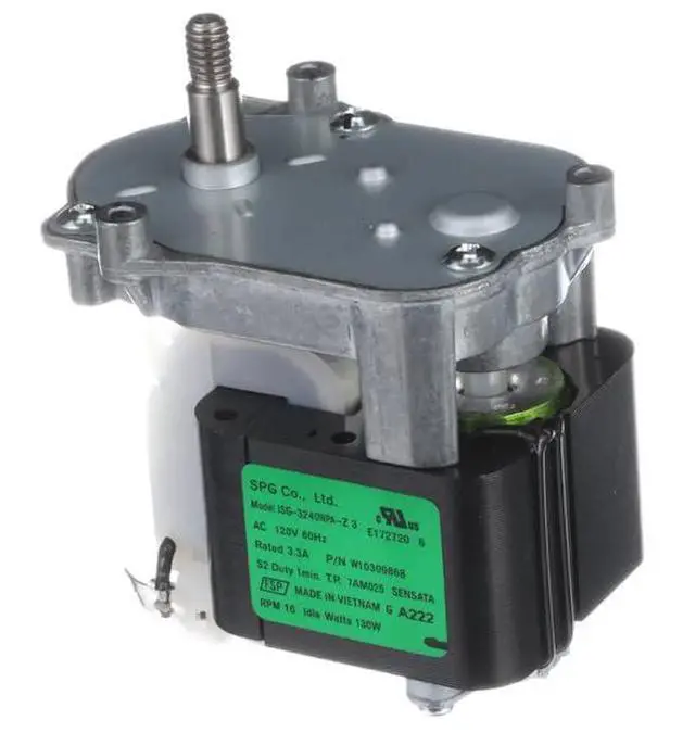 Alt view image 3 of 5 - WPW10309868 Ice Auger Motor Compatible With Whirlpool Refrigerators W11310391, W10309868, W10884561, W11671282