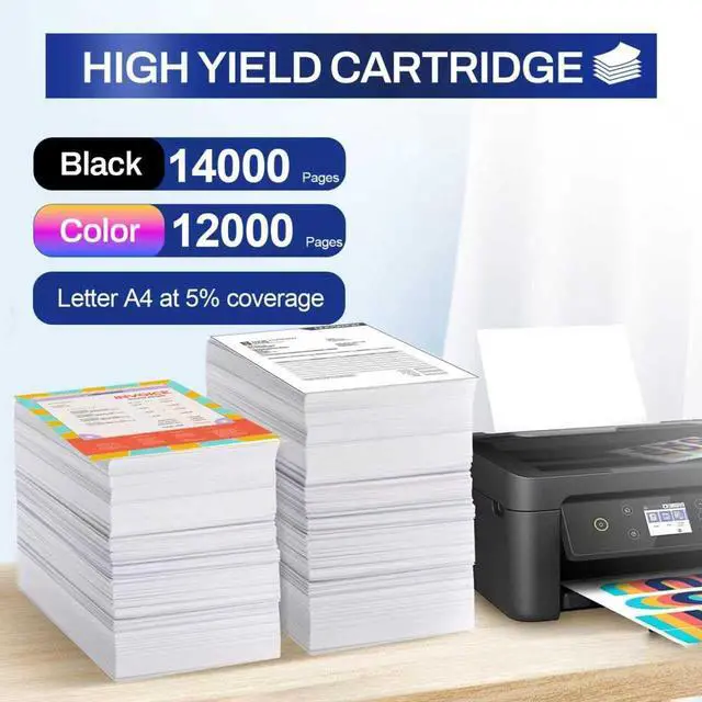 Alt view image 3 of 6 - TK5282 TK-5282 Toner Cartridge with Chip Replacement for Kyocera TK-5282K TK-5282C TK-5282M TK-5282Y Compatible with Kyocera Ecosys M6635cidn P6235cdn M6235cidn P6235cidn M6635cidn Printers (4 Pack)