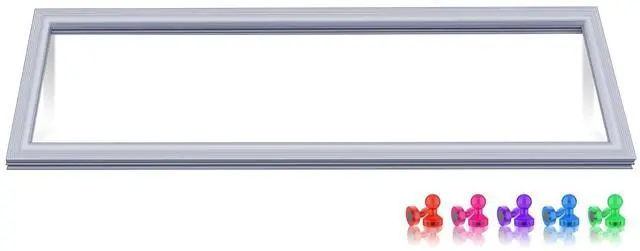 Main image of Upgraded DA63-06538B Freezer Door Gasket Compatible with Samsung Refrigerator Freezer Door Gasket RS25J500DSR/AA Door Gasket, DA97-08239A DA97-08239B RS261MDRS RS25H5111SR Fridge Door Seal, Gray
