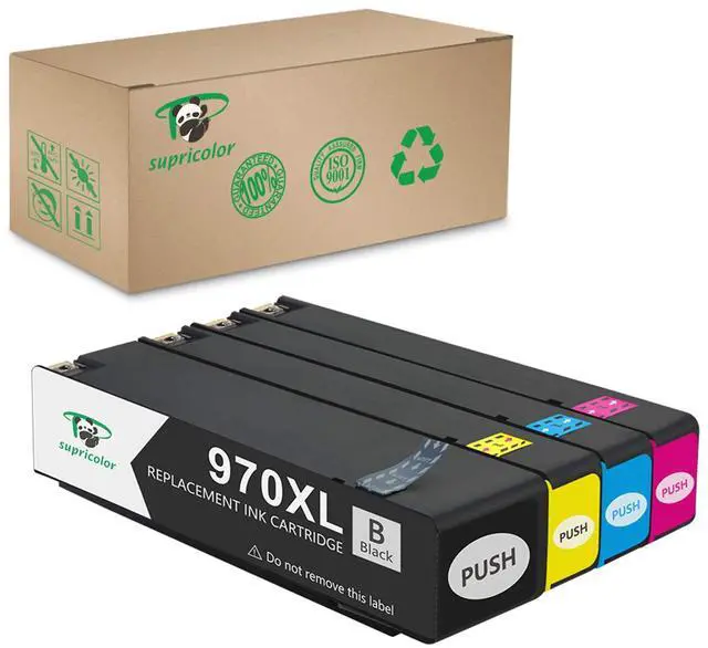 Main image of Replacement 970xl 971xl Ink Cartridges, 970 971 Ink with V8 Chips Compatible for Officejet Pro X576dw X476dw X476dn X451dn X451dw X551dw Printer