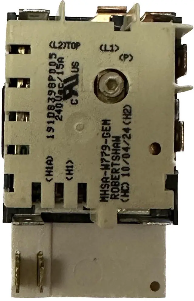 Alt view image 3 of 5 - WB24X25152 Infinite Control Switch Compatible With GE Electric Ranges 4464835, PS11773823