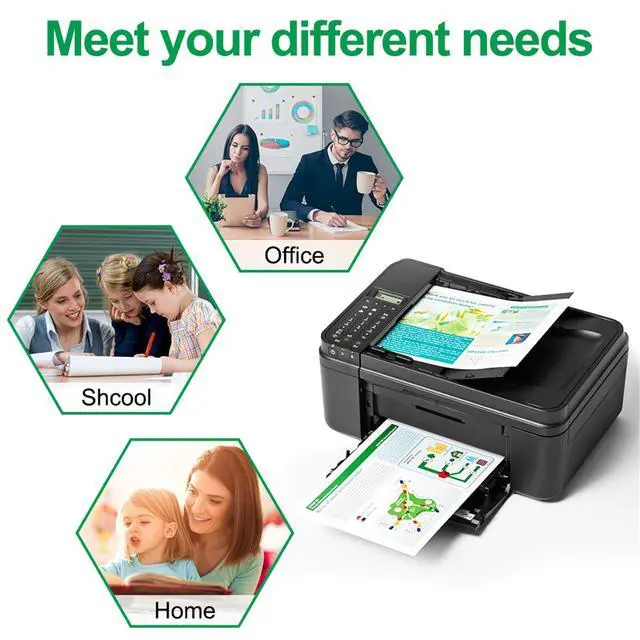 Alt view image 6 of 6 - Replacement 970xl 971xl Ink Cartridges, 970 971 Ink with V8 Chips Compatible for Officejet Pro X576dw X476dw X476dn X451dn X451dw X551dw Printer