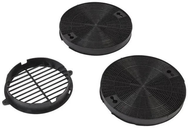 Main image of W10490330 Genuine OEM Recirculation Kit for Range Wall Hoods, Black Replaces 22684430, PS4704698