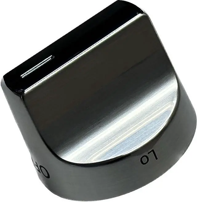 Alt view image 3 of 5 - W11620567 Stainless Control Knob Compatible With Whirlpool Ranges AP7194930, W11510456