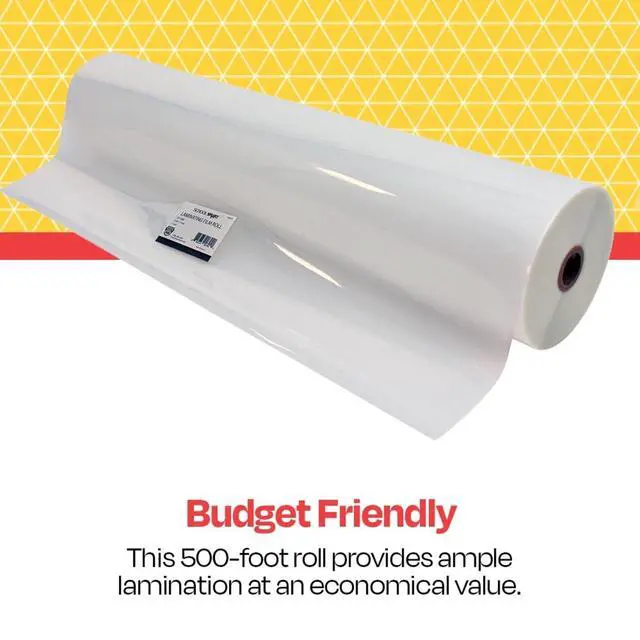 Alt view image 6 of 7 - Laminating Film Roll, 25 Inches x 500 Feet, 3 Mil Thick, High Gloss | 1-roll, 3 mil Thick, High Gloss