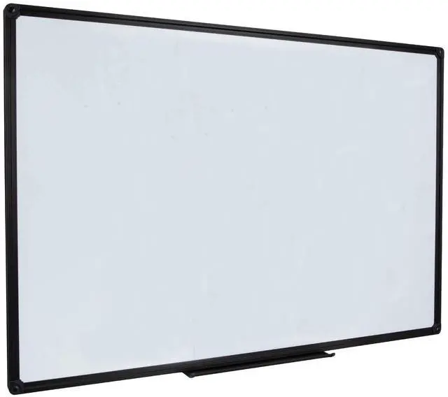 Main image of Magnetic White Board for Wall Dry Erase, 40x 28", Black Aluminum Frame | Wall-mounted Dry Erase Board, Smooth Writing Surface Removable Marker Tray, for Home Office, Gym, Dormitory Daily Planning