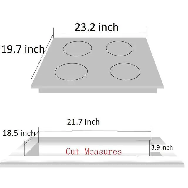 Alt view image 4 of 7 - ® 24 inch LPG/NG Gas Cooktop Dual Fuel Sealed 4 Burners Stainless Steel Gas Cooktop 4 Burners Drop-In Gas Hob DK245-A02 Gas Cooker