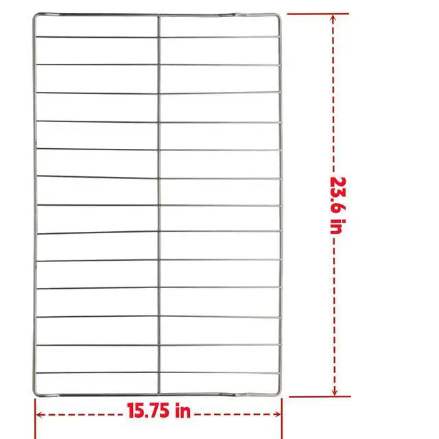 Alt view image 3 of 6 - W10256908 Oven Rack Replacement for Whirlpool & Sears Oven 24.2" x 16 5/8" 1 Pack Replaces AP4411894, PS2358516, W10179196, W10138079, 3195710